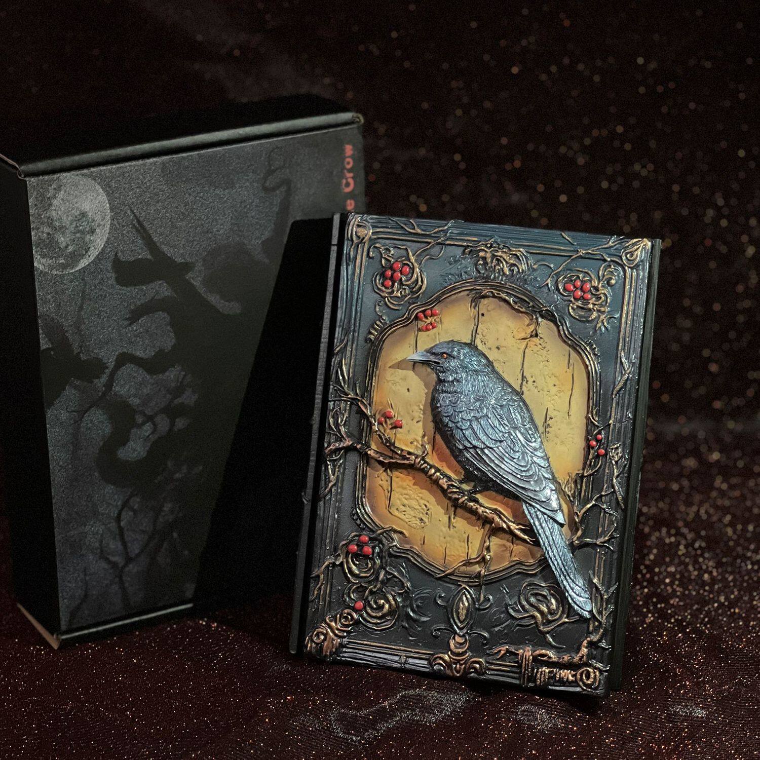 

Retro High Appearance Level Hand Account Book Notebook Gift Box Three-dimensional Relief Diary Hand Account Book Birthday Gift