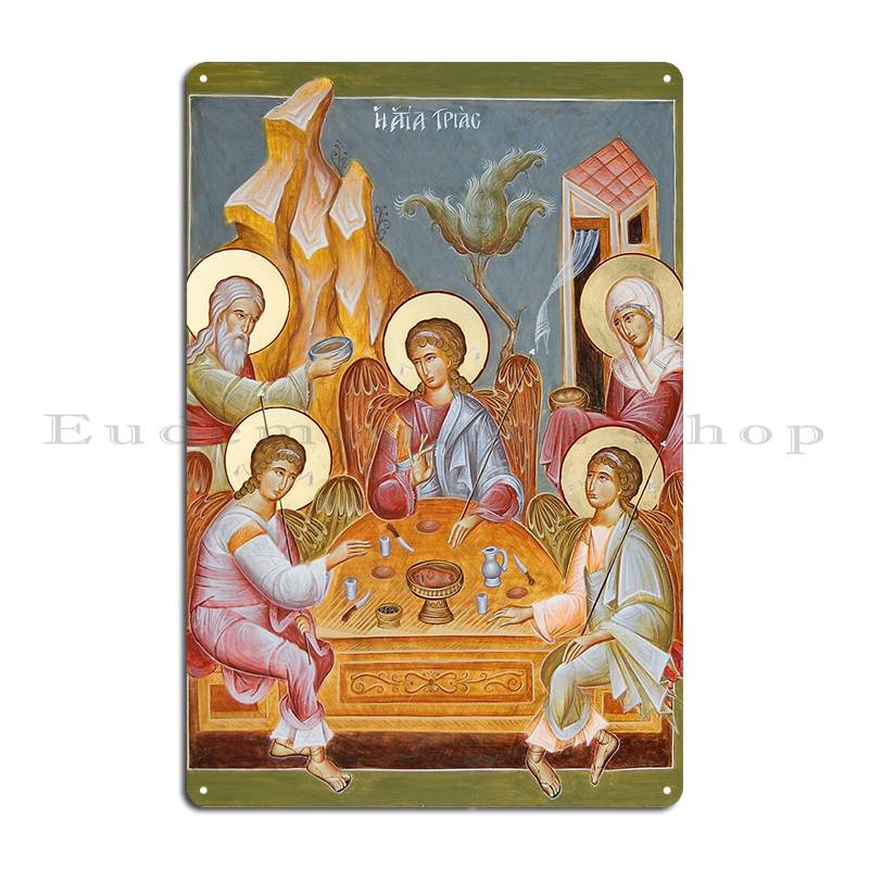 

The Holy Trinity Metal Sign Wall Decor Personalized Party Plates Plates Design Pub Tin Sign Poster 20x30cm
