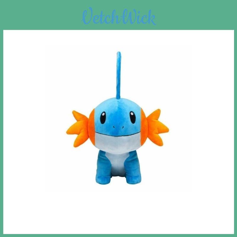 Urocza i Przytulna Pluszowa Zabawka Pokemon Mudkip z Najwyższej Jakości Miękkim Puszystym Materiałem 7"/18cm
