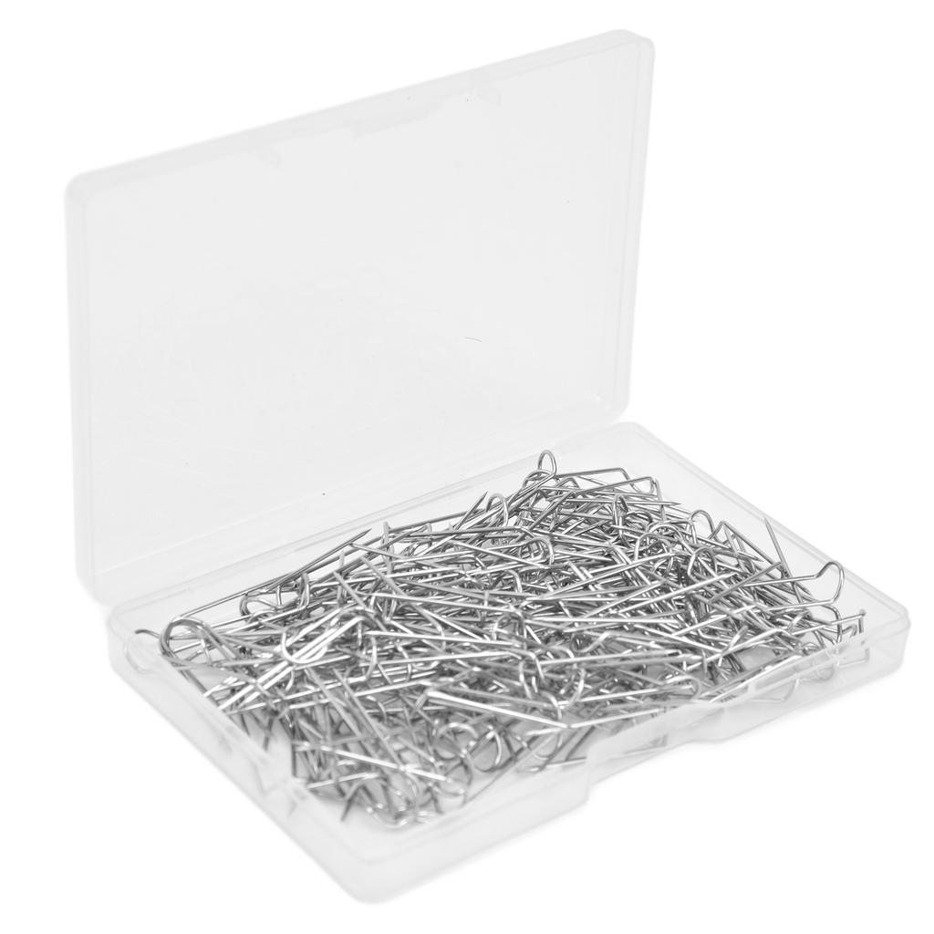 200Pcs Fork Pins U Shaped Stainless Steel Sturdy Durable Wide Application Sewing U Pins23mm