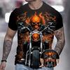 Men's 3D Printed T-Shirt Short Sleeve O-Neck Pullover Casual Top