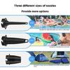 Electric Air Pumps For Camping Gear Quick Inflation Deflation Function 5200mAh Rechargeable Battery Space Saving