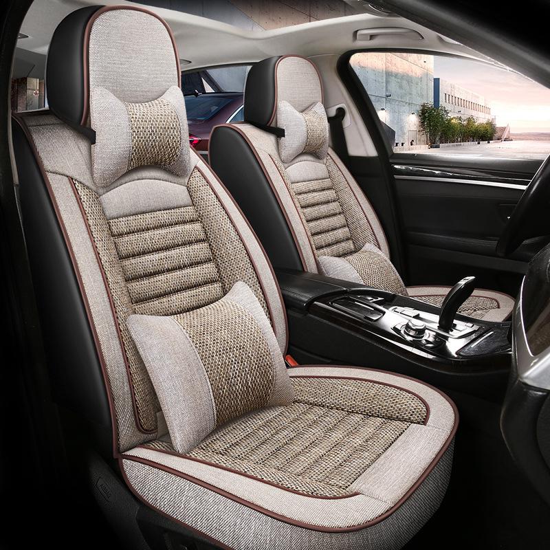 Universal Full Coverage Car Seat Covers: All-Season, Anti-Linen, Complete Set for Interiors
