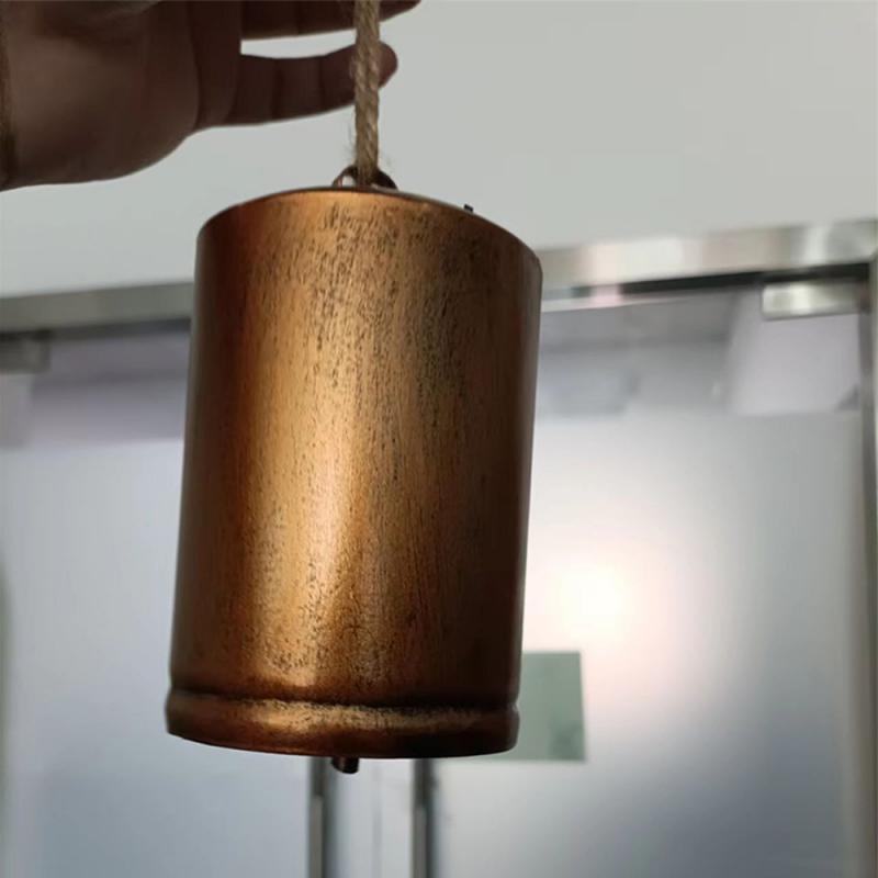 Sinos de latão rústicos Harmony Vintage Sinos de vaca de Natal para decoração 3PCS Bronze Cowbell Crafts Country Style Decoração de casa