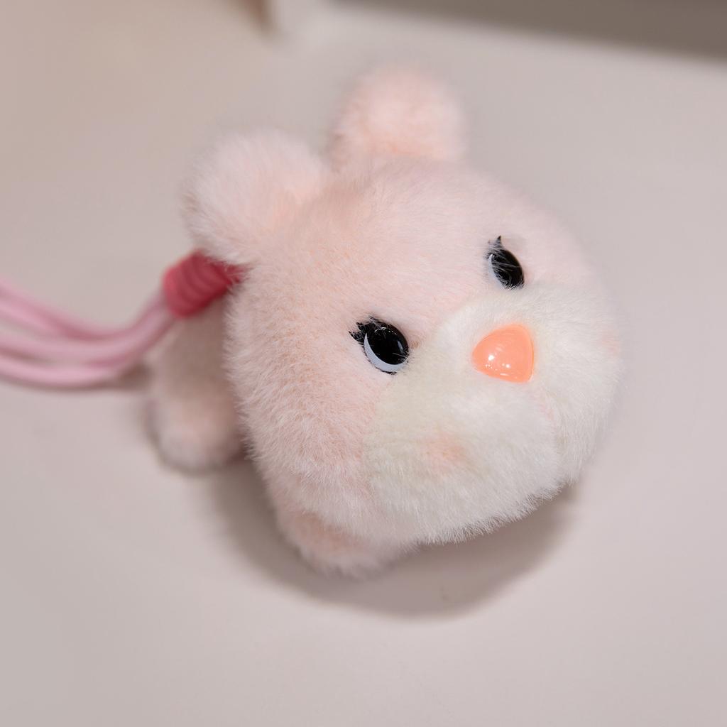 Cartoon Cute Milk Soy Milk Group Cat Rabbit Dog Series Plush Pendant Backpack Keychain Doll Hanging Decoration