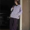 Johnature Autumn Korean Casual Baseball Cardigan Layered Women Jacket Loose Versatile Simple Coats