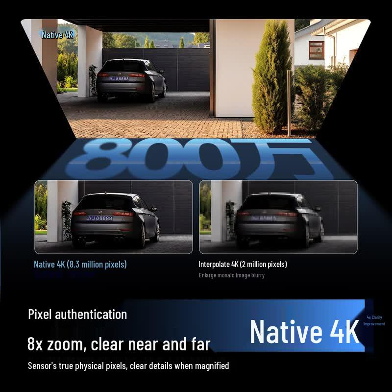HarmonyOS Smart Hi-Q 8MP 4K Outdoor Security Camera (CN version)