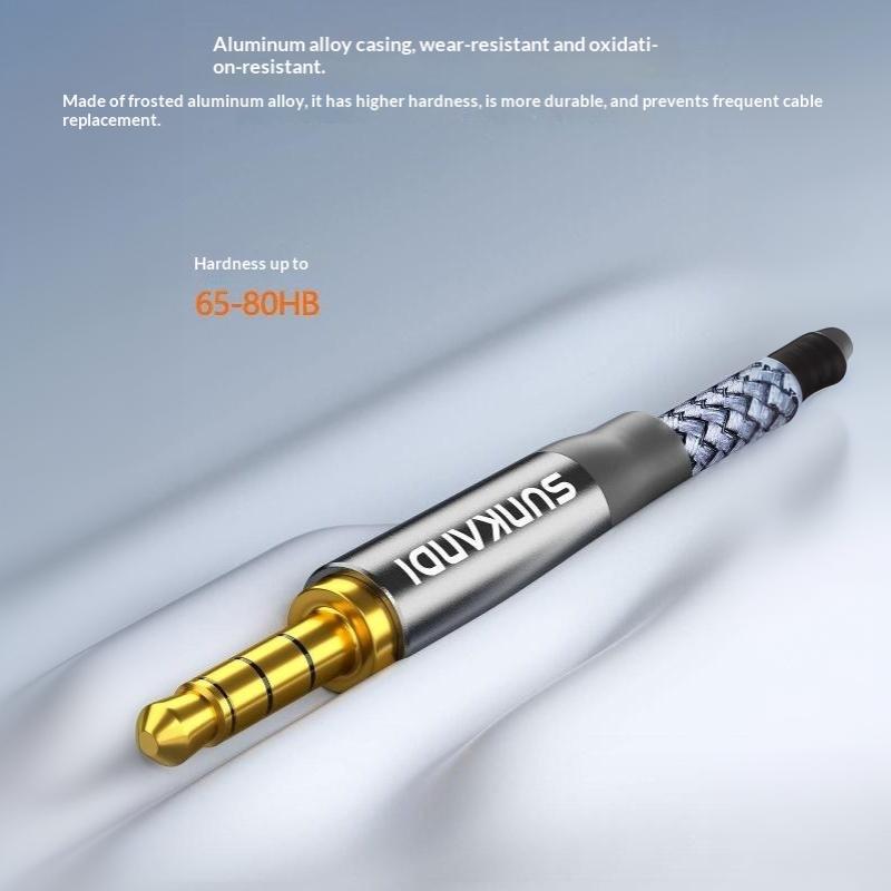 3.5mm Male To USB C Female Audio Adapter Wide Compatibility Type C Earphone Converter for    Android Phone
