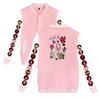 Unisex Fashion for Fans of Hazbin Hotel Printed Baseball Sweatshirt Women Men Outdoor Sport Jackets