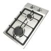 2 Burners Gas Stove Gas Cooktop 2.5KW 2.3KW LPG NG Dual Fuel Built In Gas Hob Thermocouple Protectio