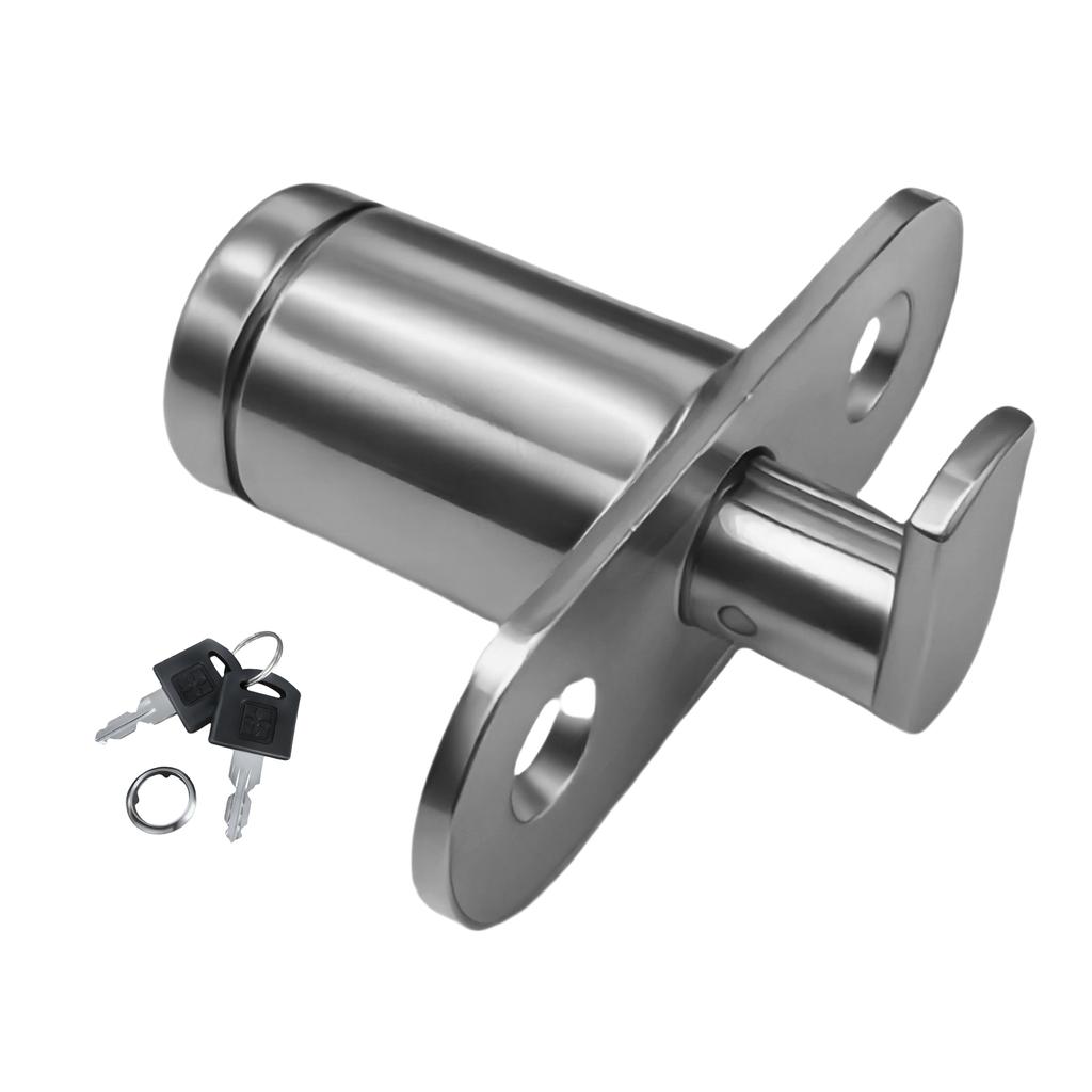 Upgrades Cabinet Sliding Door Lock Keyed Security Device Heavy Duty Sliding Door Lock for Sliding Door Drawer Cabinet