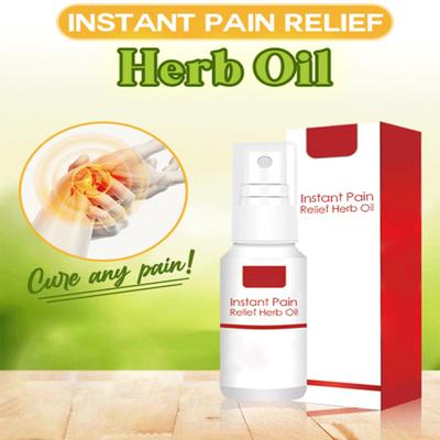 60ml Pain Relief Spray Effective Deep Penetration Stimulation-free Instant Pain Relief Herb Oil for Office Workers