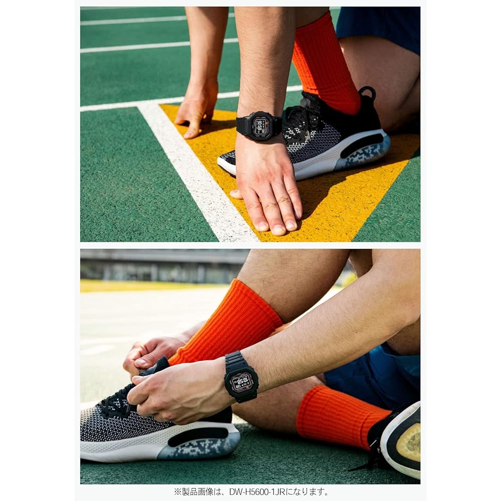 Casio G-Shock-klocka (Officiell japansk produkt) G-SQUAD med Bluetooth-pulsmätare, DW-H5600-2JR, Herr, Ljusblå