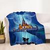 Castle Stars Blanket Soft & Cozy Great for Seaside Bed Office for All Occasions Warmthful Decor Perfect Gift for Relatives and Friends