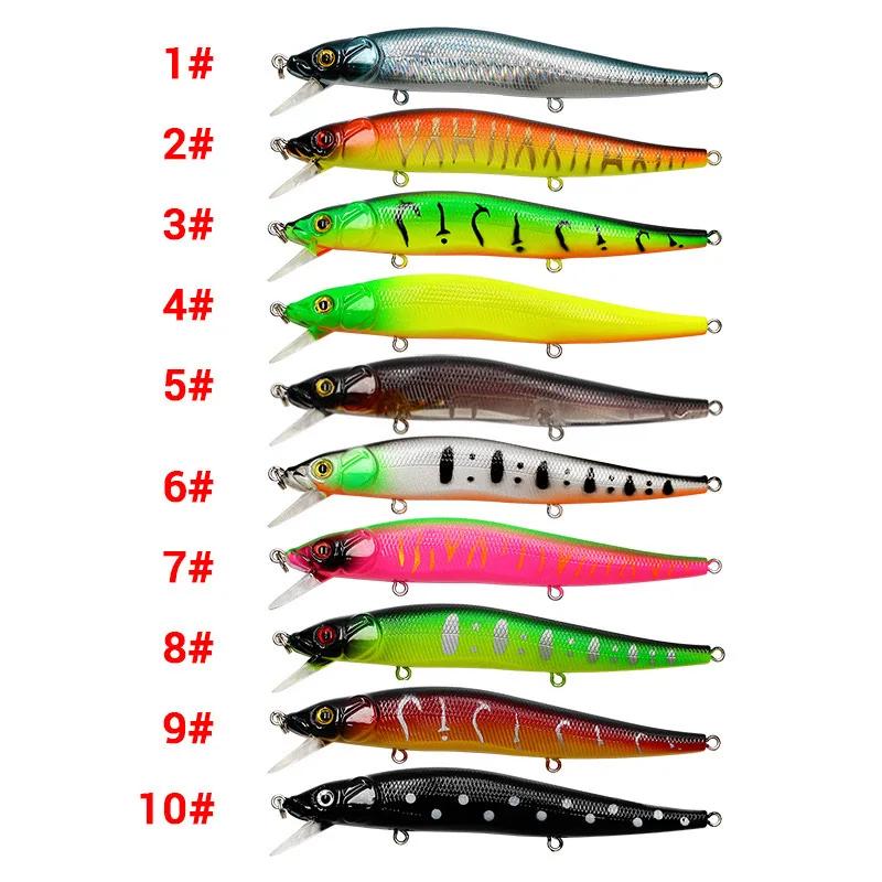 

Fishing Lure 11.5cm/14g Artificial Bionic Swing Hard Bait Tackle 3D Eyes Hook Wobbler Carp Fishing Pesca for Bass Pike 2/3pcs
