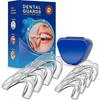 8pcs Mouth Guard For Grinding Teeth, Anti Grinding Bite Guard Moldable Dental Night Guards For Clenching Teeth At Night, 2 Size