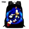 Sonic Schoolbag Large Capacity Multi-Function Spine Protection To Reduce The Burden Of Student Party Essential Comfortable Schoolbag