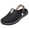 Herren Casual Slip-On Clogs Leichte Atmungsaktive Lochschuhe Bequeme Strandsandalen Wasserabweisend Outdoor-Schuhe