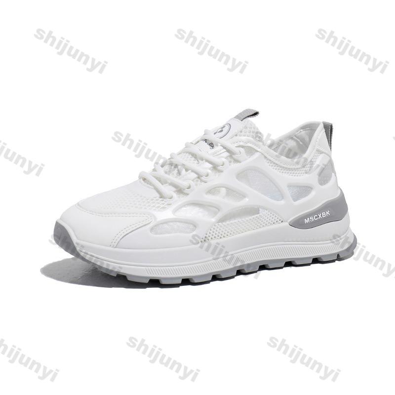 2025 Summer Mesh Comfortable Breathable Chunky Sneakers Women Height Increasing Running Shoes Fashion Ightweight Casual Shoes