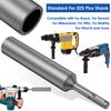 Sds Plus Driver Pământ Rod Durabil 17Mm Țăruș Pământ Tijă de Împământare Oțel Călit Pentru Sds Plus Ciocan Rotopercutor Burghiu Scule Electrice