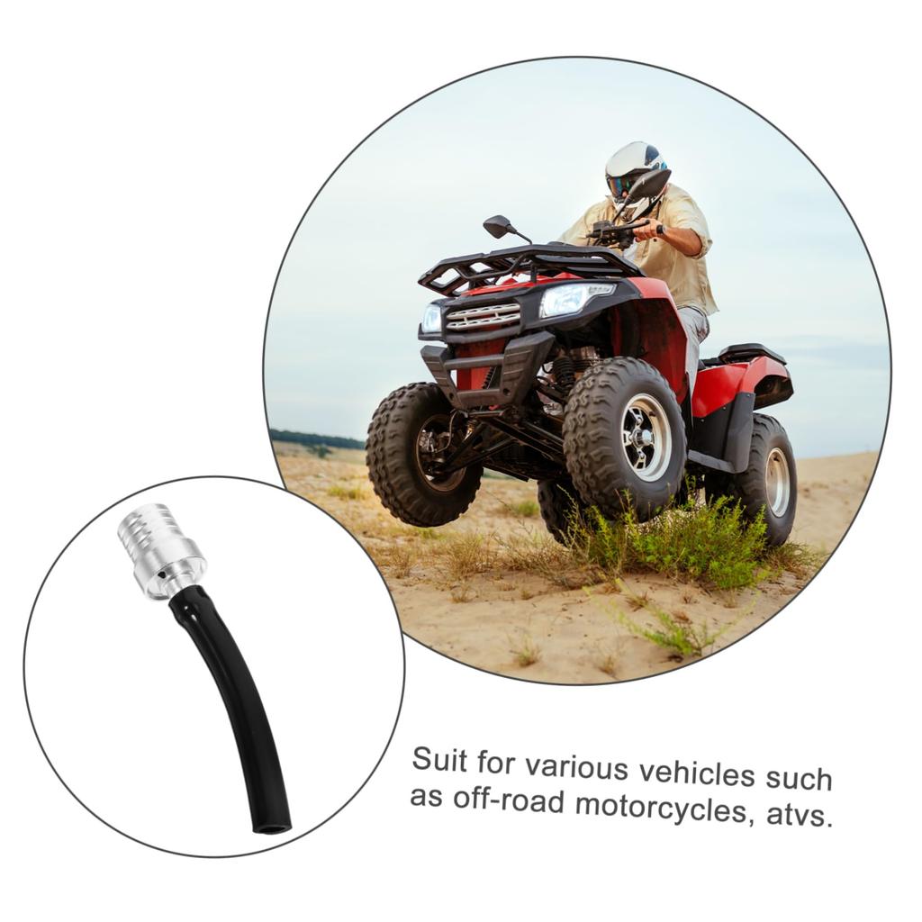 PLAFOPE Replacement Motorcycle Gas Cap Aluminum Atv Vent Hose Easy Install Tank Cap Off Road