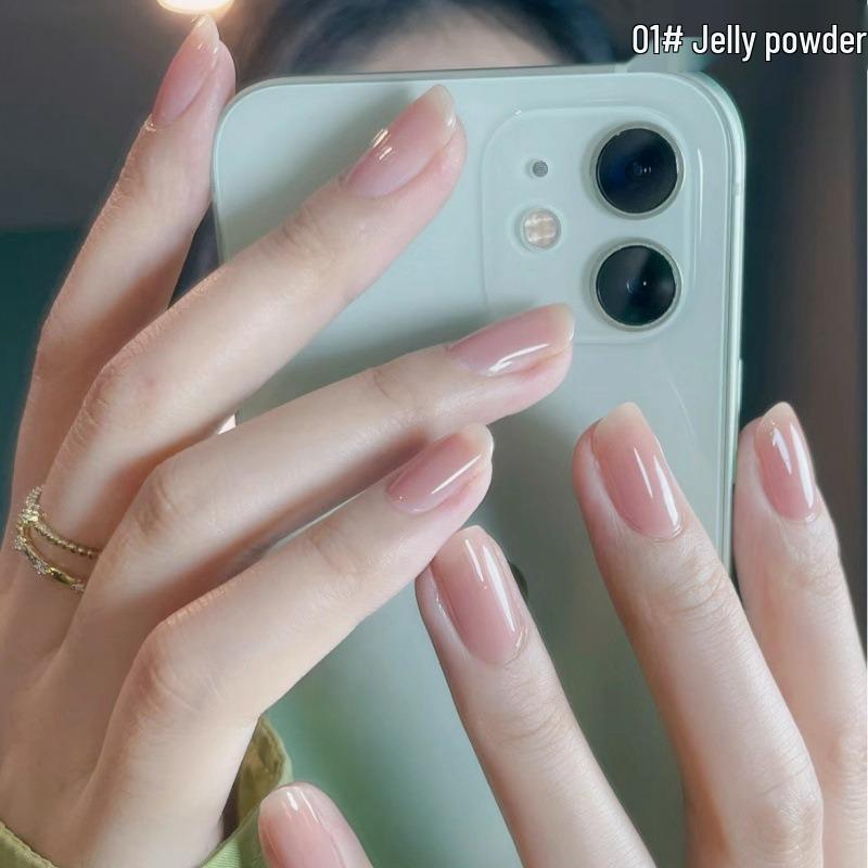 Winter Instant-Dry Long-Lasting Nail Polish Set - No-Peel, Pure Desire Whitening