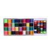 60pcs Multi Color Sewing Thread Kit Polyester Thread Mini Bobbins  For Hand & Machine Sewing