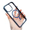 Applicable To IPhone 16 Acrylic Transparent Magnetic Phone Case Apple 15promax Simple Anti Fall Protection Case 14