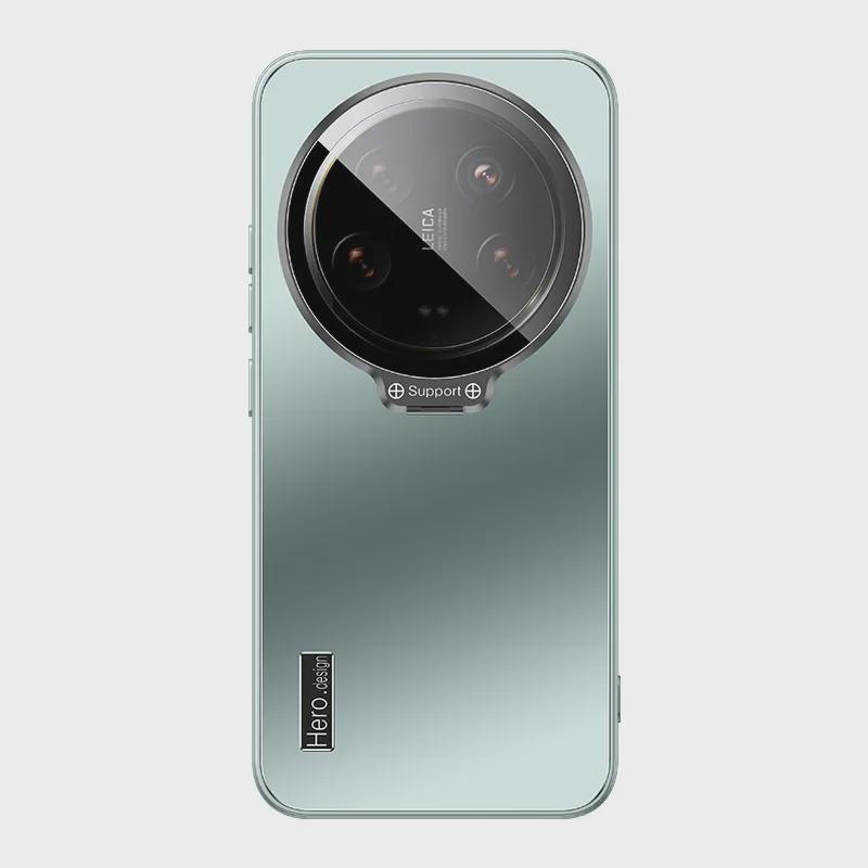**Xiaomi 14 Ultra Plně kryjící měkký obal proti pádu s neviditelným stojánkem**
