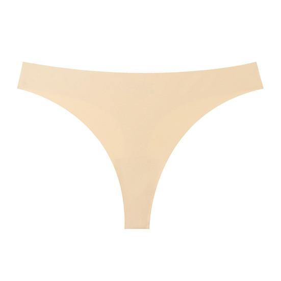 Seamless Women Thongs Low Waist No Show Ladies Workout Underwear Sexy Stretch Soft Breathable Panties