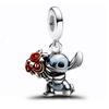 European Style Stitch Charm Beads for Jewelry Making, Pandora Compatible Alloy Enamel Stitch Dangle Charms, DIY Bracelet Necklace Accessories