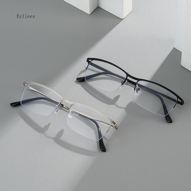 Frameless Square Nearsighted Glasses Finished Women Men Rimless Short-sight Eyewear Diopter 0...-6.0 Myopia Glasses gafas