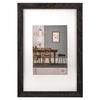 Wooden Frame - Model 030x040 - Dark Grey - Mdf - Clear Glass