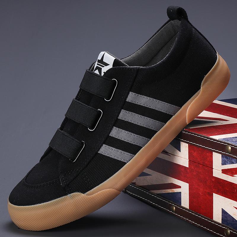Fashion Classic Canvas Shoes Men Flat Shoes Men's Vulcanized Sneakers Shoes Spring Couple Student Casual Lace-up Zapatos Hombre SS24176