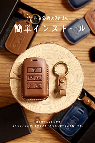 SANRILY Key Case, Key Holder, Key Cover, Key Protection for Land Rover, Range Rover Evoque, Range Rover Sport, Range Rover Discovery, Evoque, Jaguar,