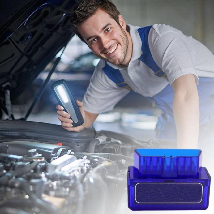 Small OBD2 Diagnostic Scanner for Multiple Vehicles Easy to Use Code Reader Vehicle Diagnostic Scan for Smartphones