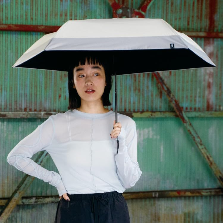 Sun Airlight 55cm Lavender X Shielding Light Blocking UV Cut Suitable for Sunny and Rainy Folding 55cm Rib 2026Wpc. Umbrella, Parasol, Unisex, Mini,