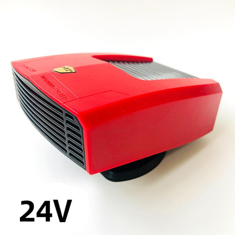 180w Car Electrica Heater 12/24v 360 ° Rotating High-temperature Resistance Auto Heating Defroster Defrosting Defogging Heater