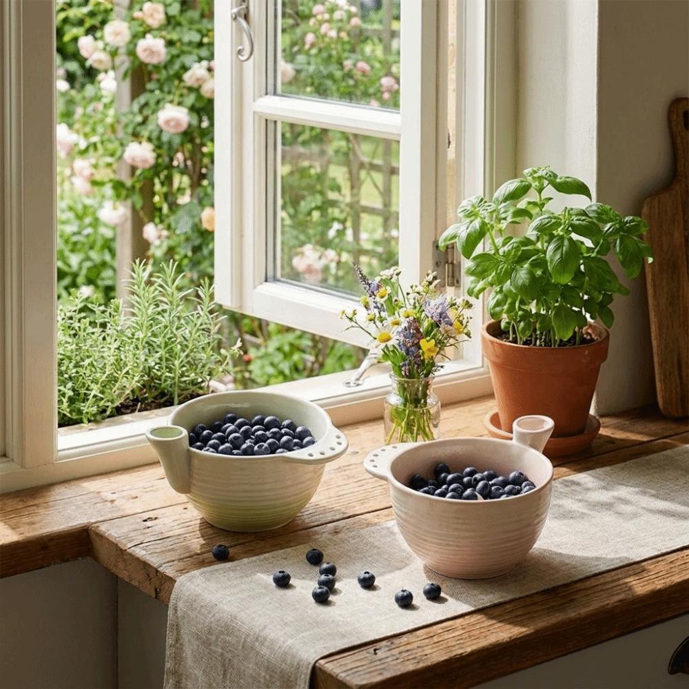 Large Capacity Automatic Fruit Washing Bowl Food Cleaning Basin Kitchen Dining