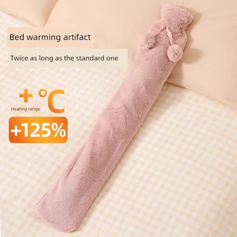 Long Large Hot Water Bottle for Filling with Water, Extra-Long Hand and Foot Warmer, Special for Winter Use In Bed