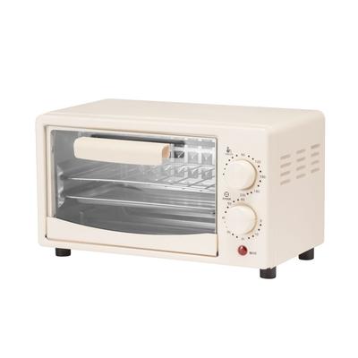 Backofen 2 Einschübe Fassungsvermögen Multifunktional 12L Beige Intelligente Steuerung Hocheffiziente Heizung