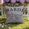 M-MardiS M-Mercredi Cushion Cover Home & Car Dual-Scene Pillow Cover: Reversible for Premium Comfort