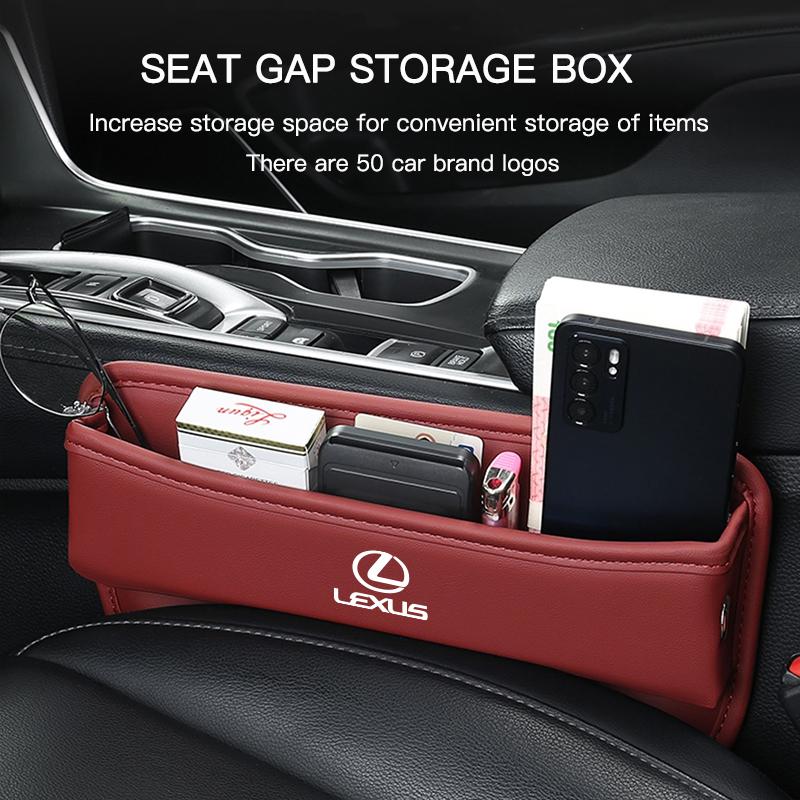 Autozubehör Sitzspalt-Organizer-Box Auslaufsichere Aufbewahrungstasche Für Lexus F SPORT CT ES GS NX IS250 CT200h IS300h ES300h ERX400h