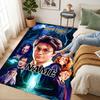 Custom Name Castle Night Living Room Non-Slip Area Rug Soft Carpet for Bedroom Kids Playroom Sofa Office Home Decor Doormat