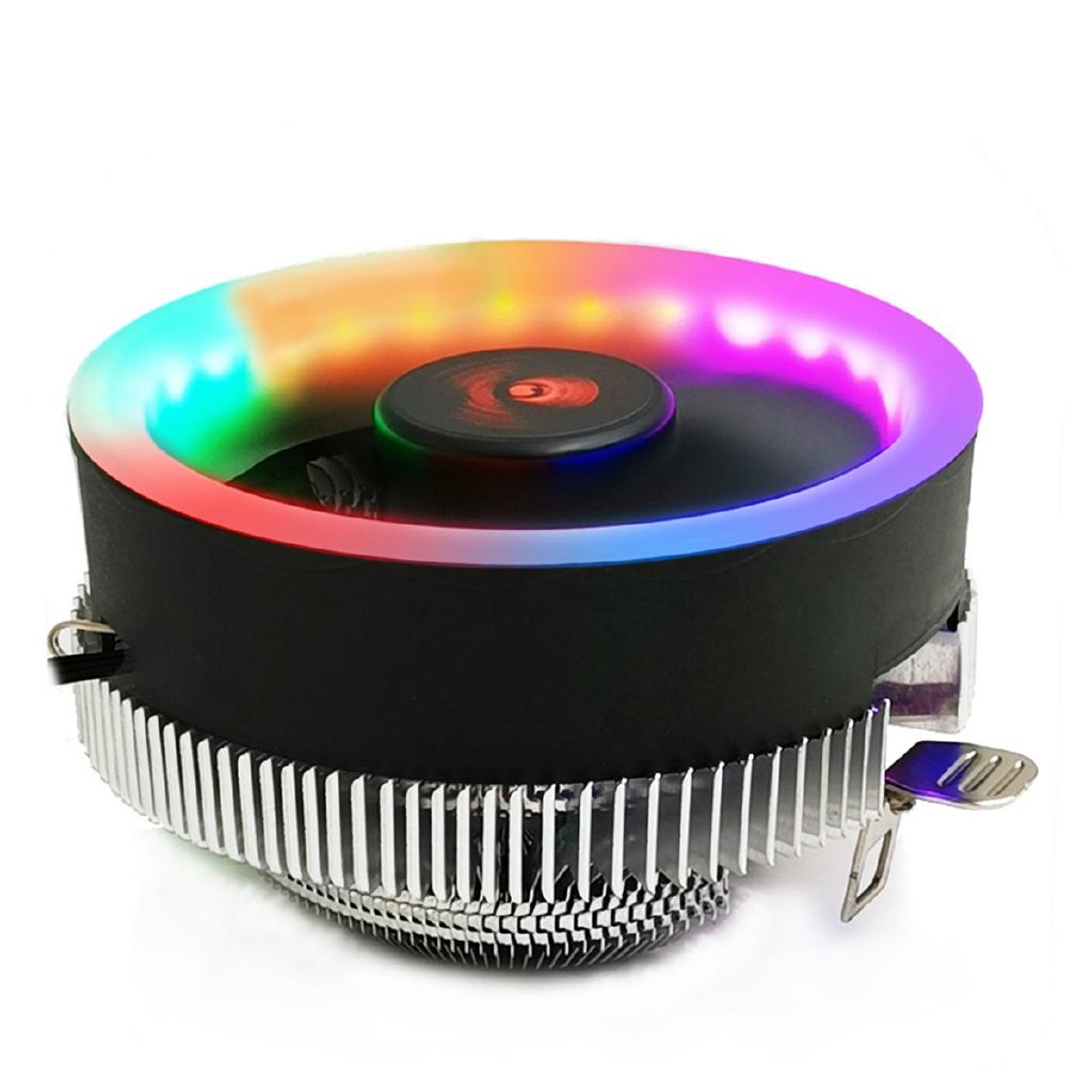 4W RGB LED CPU-Kühlkühlerlüfter 12V Heatpipes Kühlkörper Für Intel 775/1366/1156 AMD AM2 +/AM3 /AM3 +