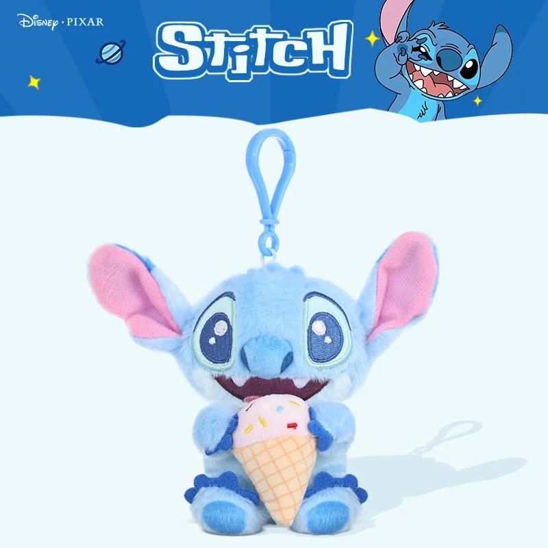 Kawaii Cartoon Spongebob Patrick Star Plush Toy Keychain Stitch Creative Gary Backpack Pendant Squidward Tentacles Friends Gifts