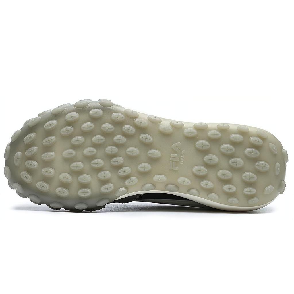 Fila Gara Fabric Top Layer Cowhide TPU Comfortable Daily Low-Top Lifestyle Casual Shoes Men Casual Shoes Gray Black F12M213111FSB