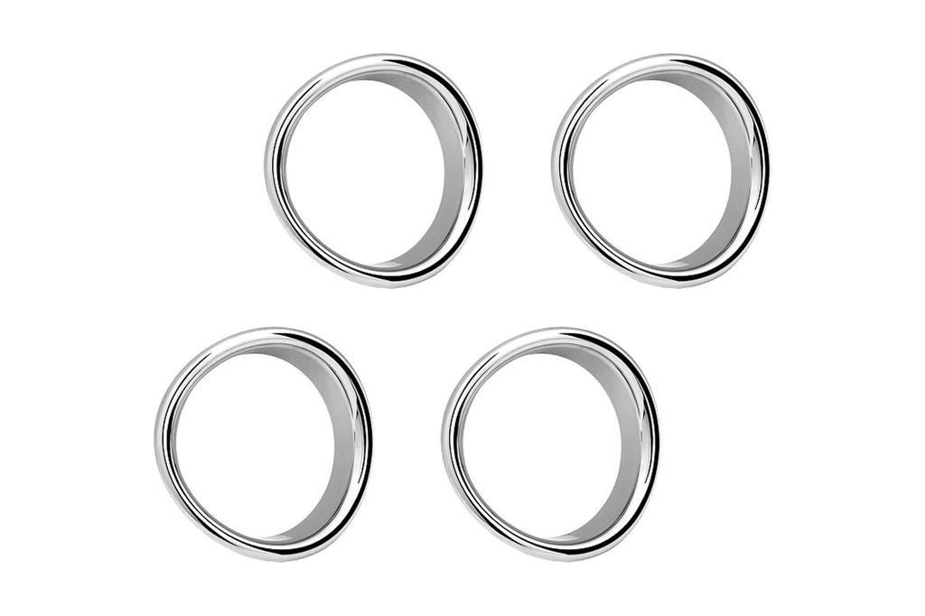 I.L.MOTORSPORT NC0-0041 Air Conditioner Vent Ring Roadster NCEC Chrome