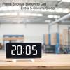 Digital Alarm Clock with Large LED Display Modern Electronic Table Clock for Bedroom Office Bathroom Nightstand Kitchen Decor2