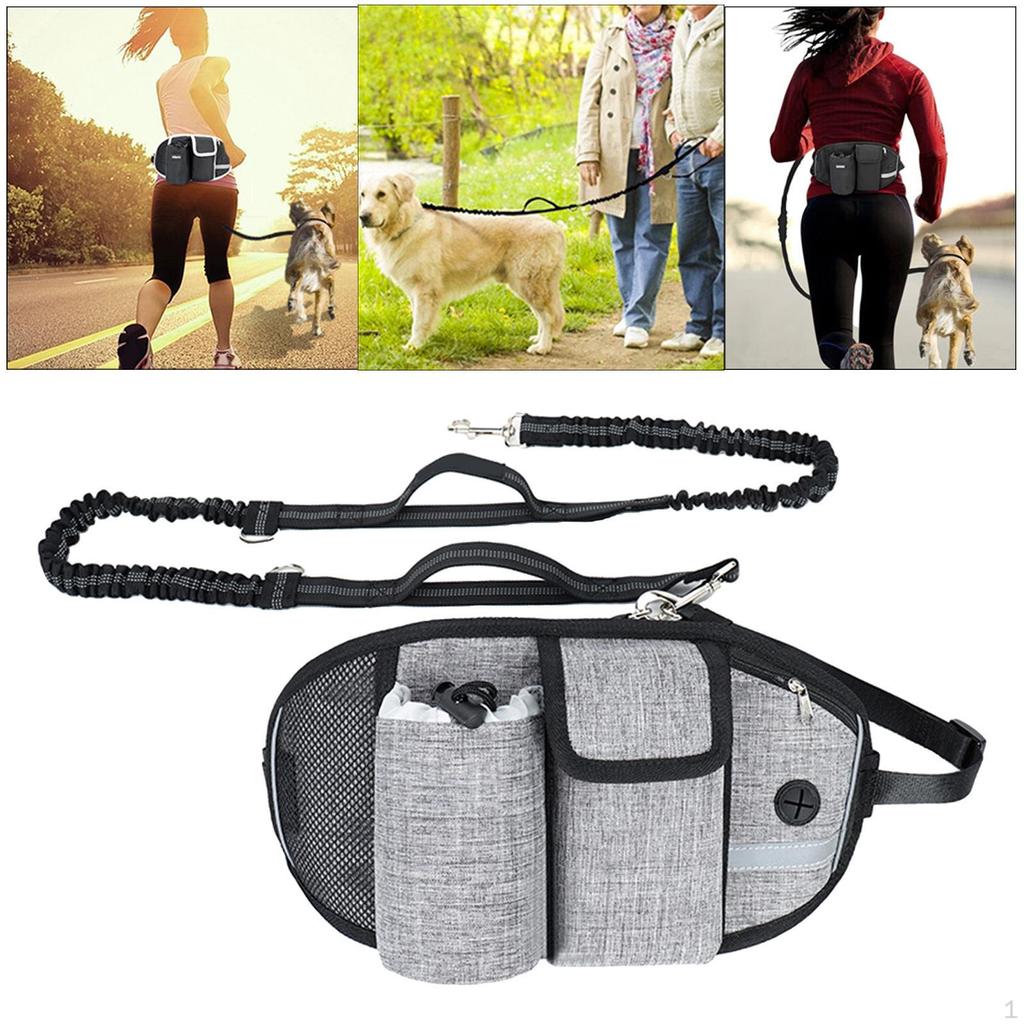 Pouch for Training, Waist Bag with Water Bottle Holder, Hands Belt Fanny Pack Great Puppy